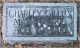 Charley Gillian's grave at Oak Park Cemetery in Chandler, OK