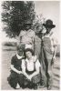 Nellie Johnson Pearl Moser Glen Grandma and Elwood 1947.jpg